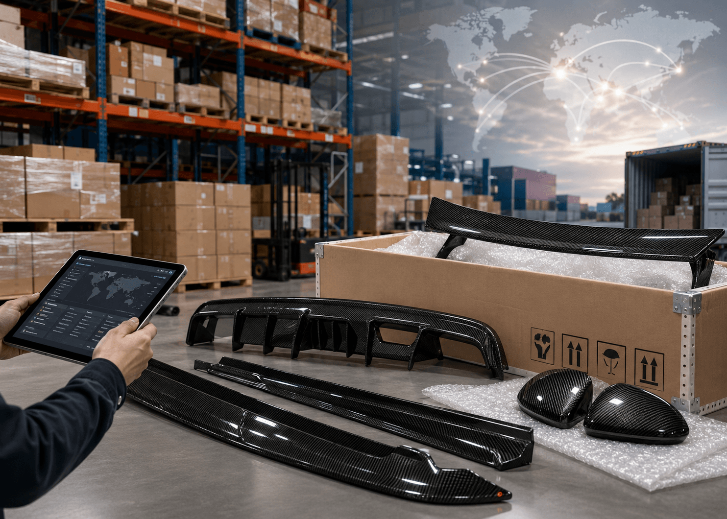 How to Dropship Carbon Fiber Auto Parts