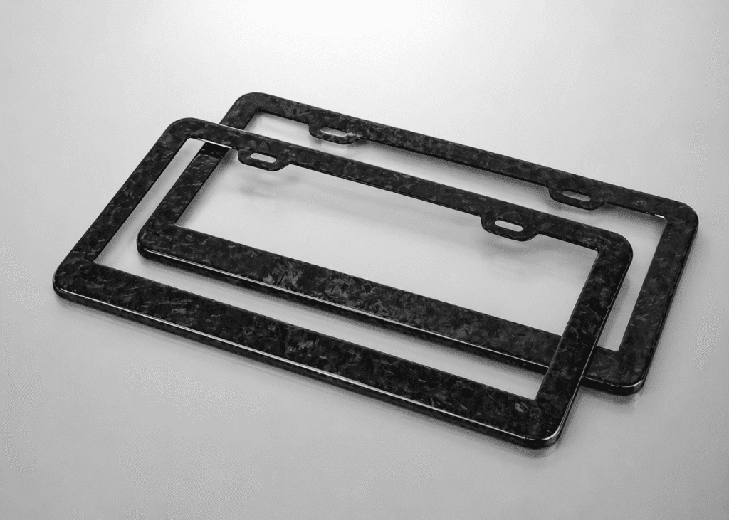 carbon fiber license plate rame product