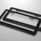 carbon fiber license plate rame product