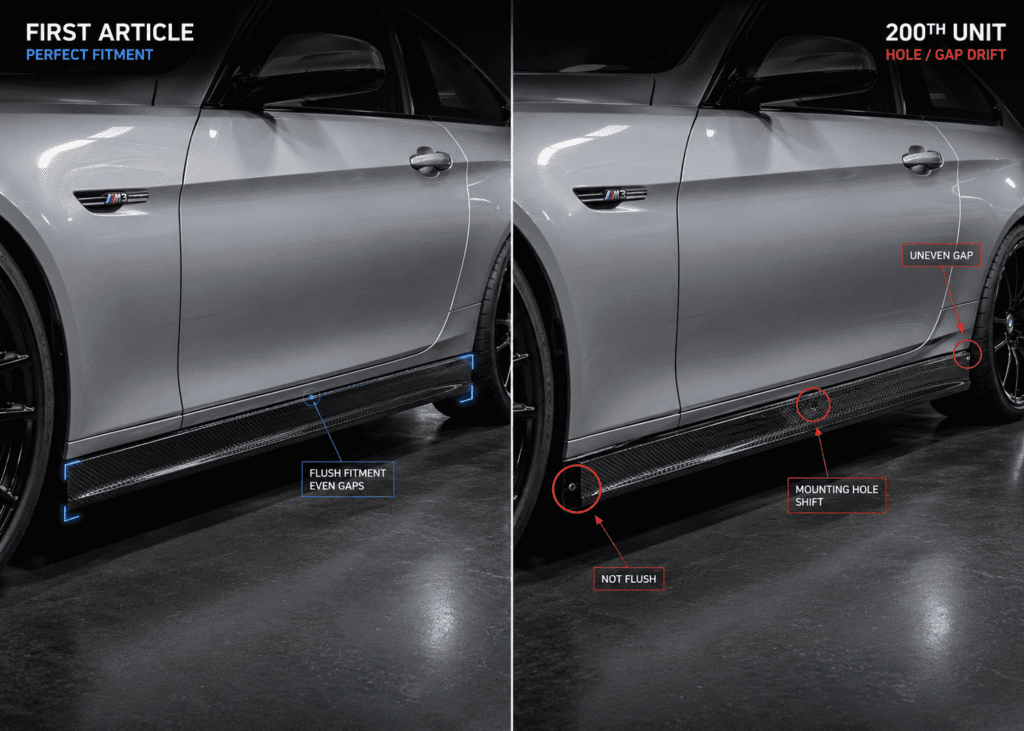 carbon fiber parts fitment 1