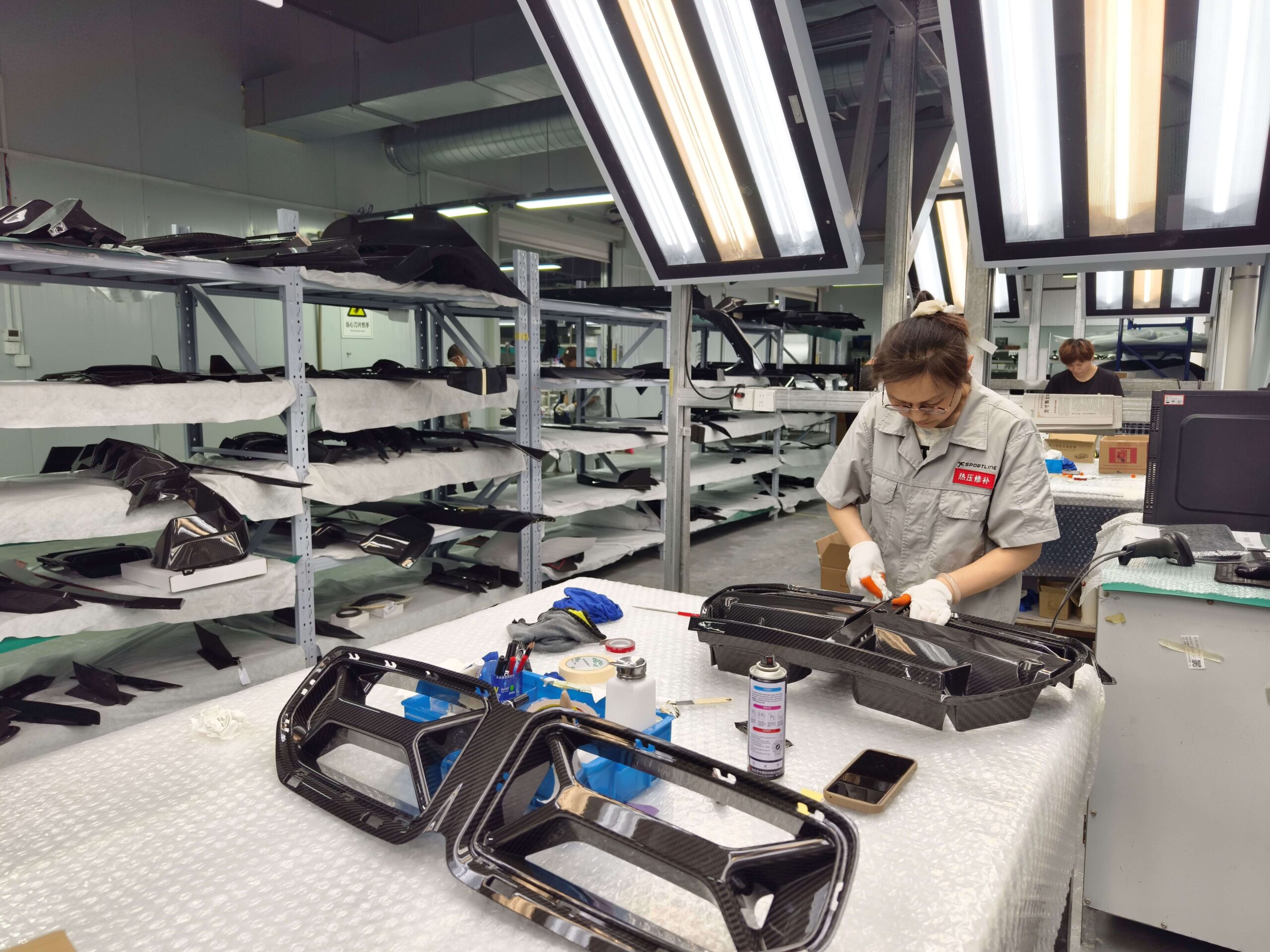 carbon fiber parts warranty banner