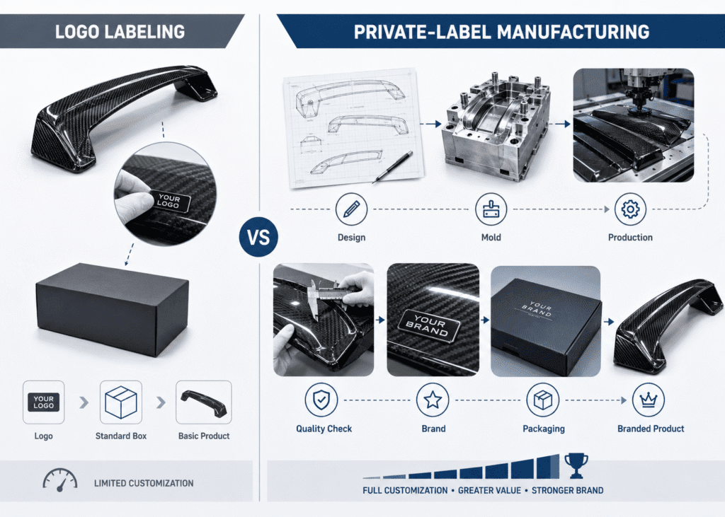 private label carbon fiber manufacturing 1