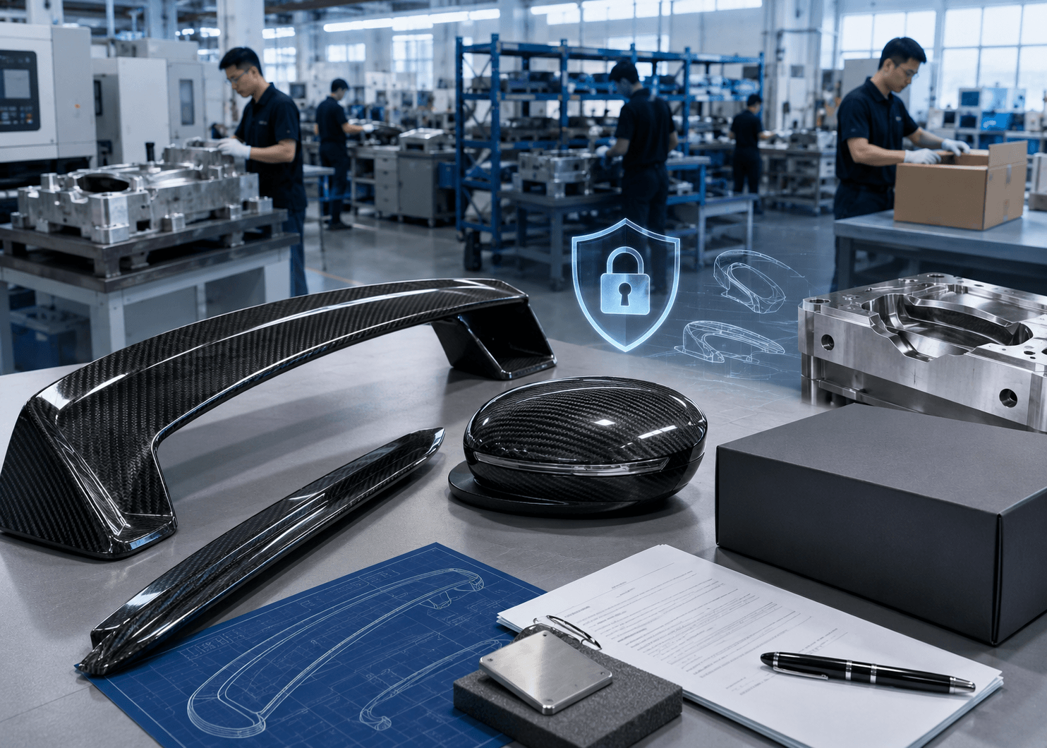 private label carbon fiber manufacturing
