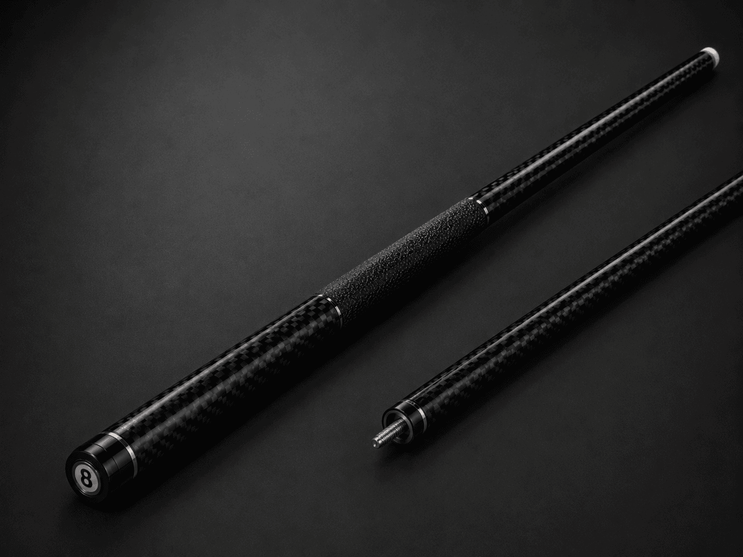 Chinese 8-ball carbon fiber pool cue