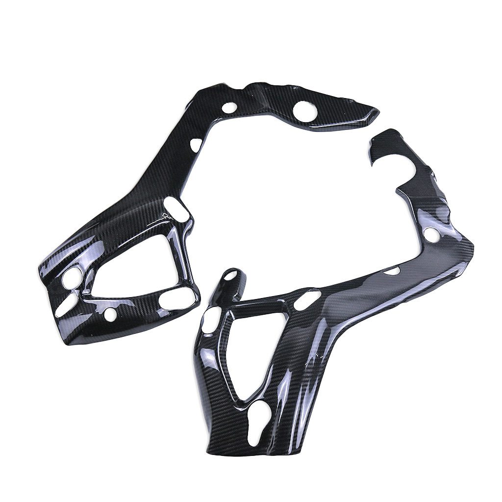 bmw s1000rr dry carbon fiber frame covers 1