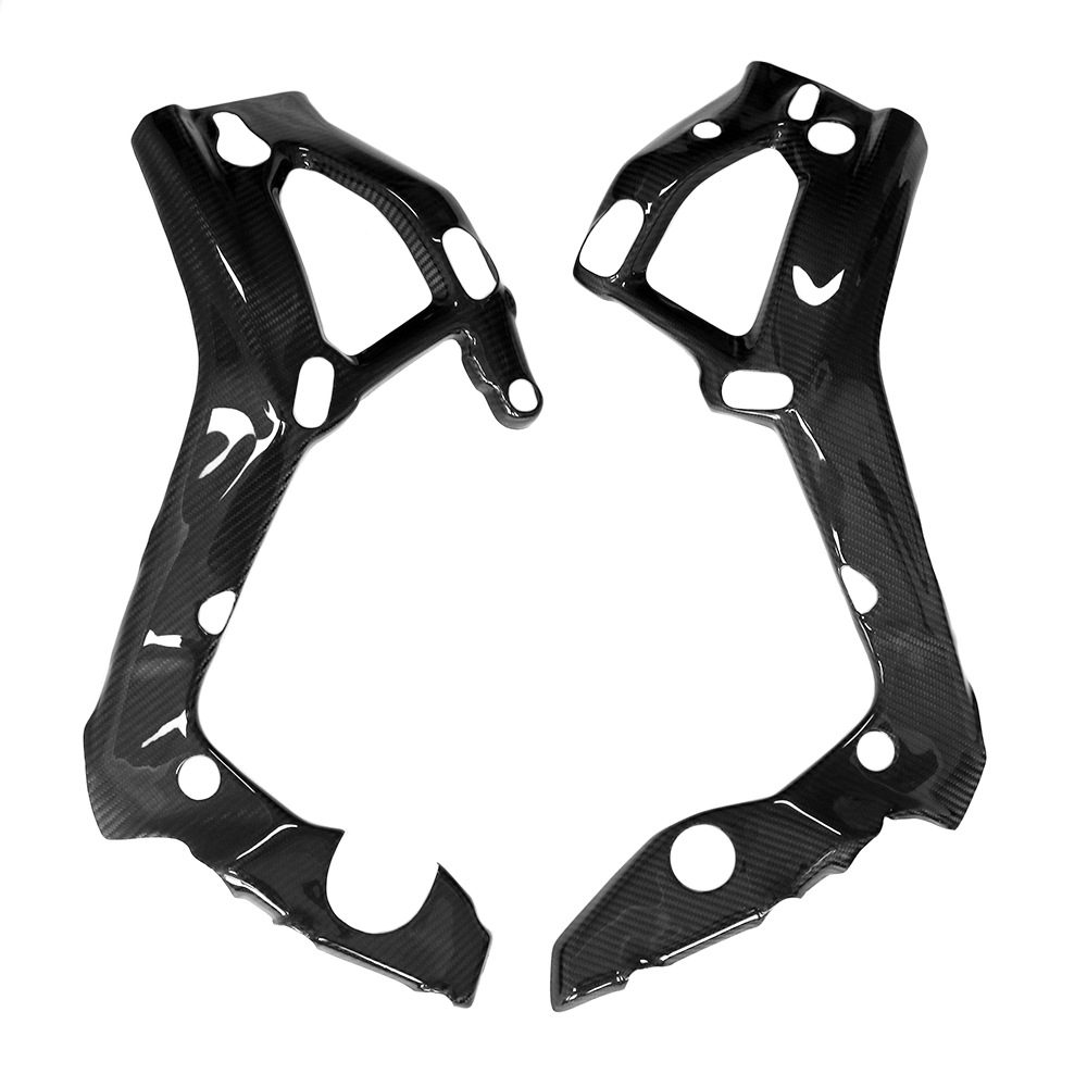 bmw s1000rr dry carbon fiber frame covers 3