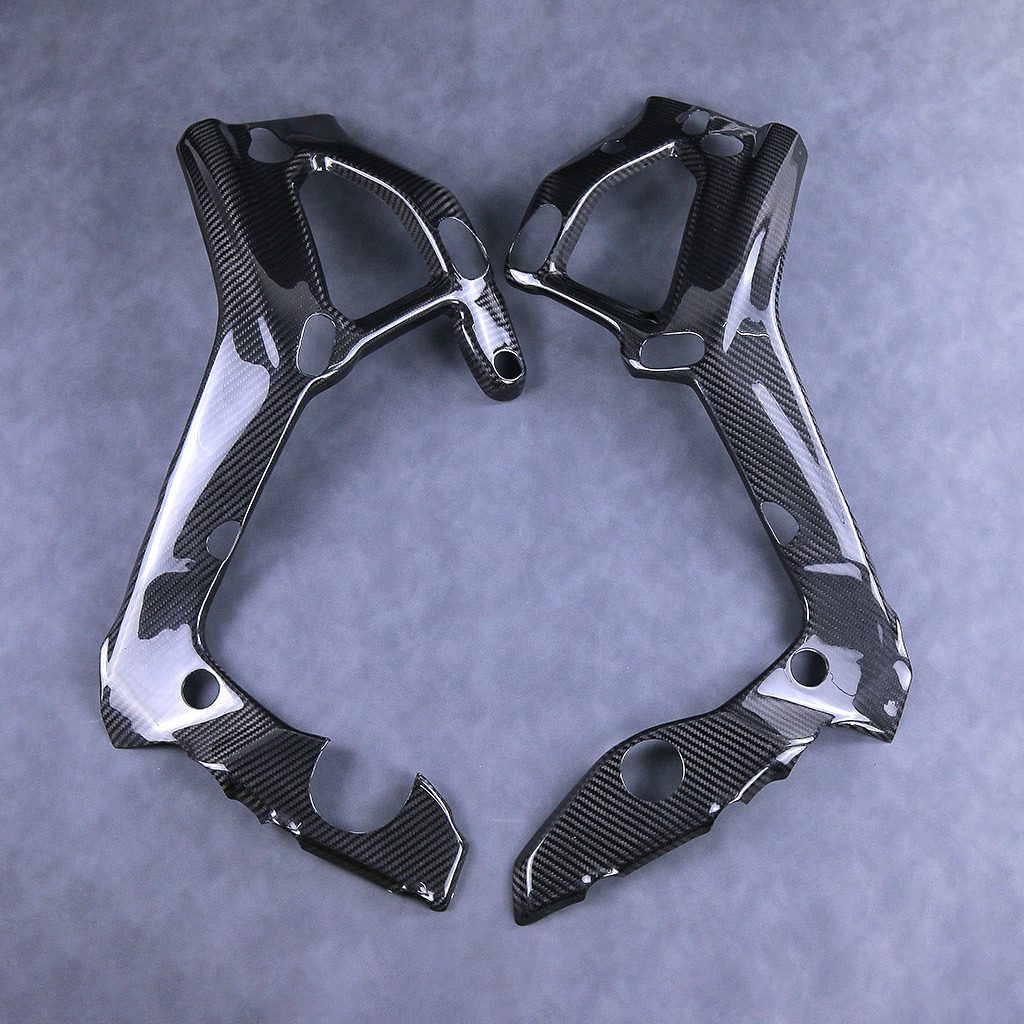bmw s1000rr dry carbon fiber frame covers 4