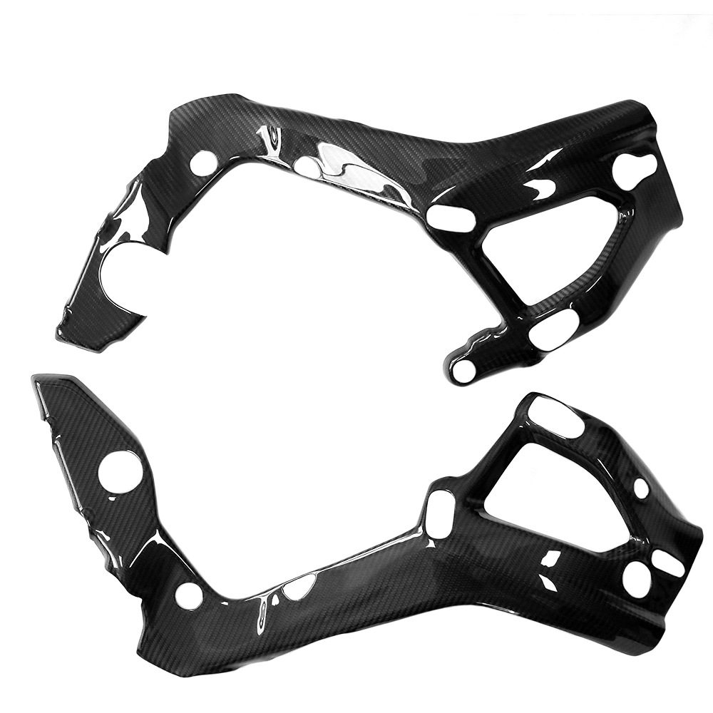 bmw s1000rr dry carbon fiber frame covers 5