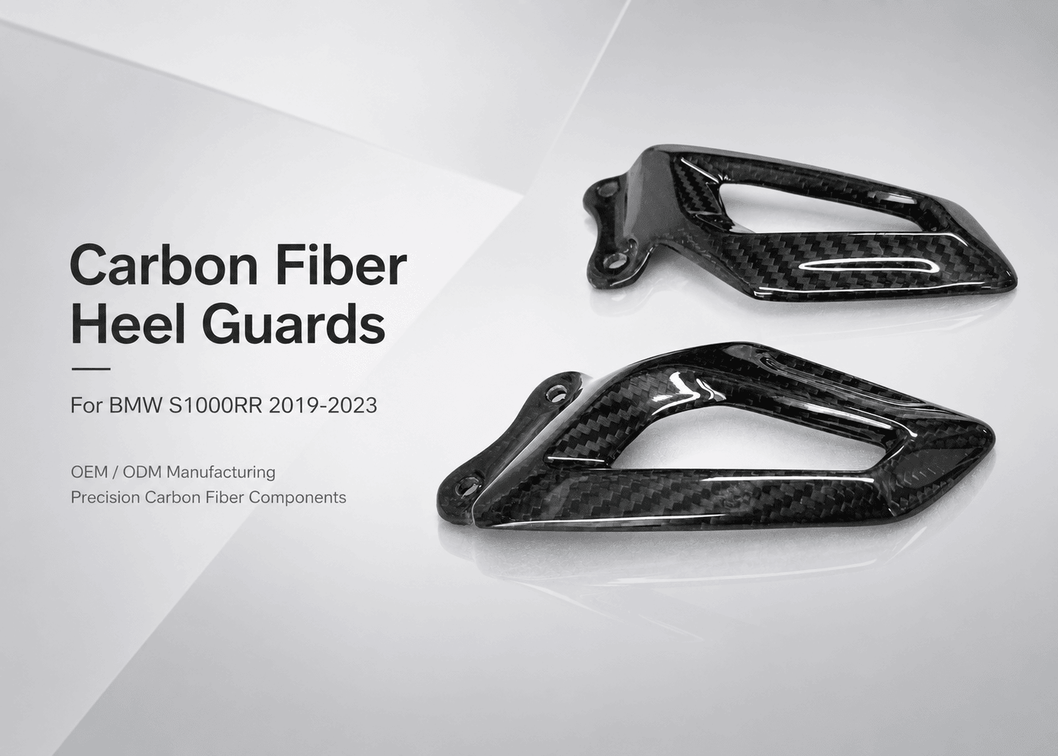 carbon fiber heel guards for bmw s1000rr 4