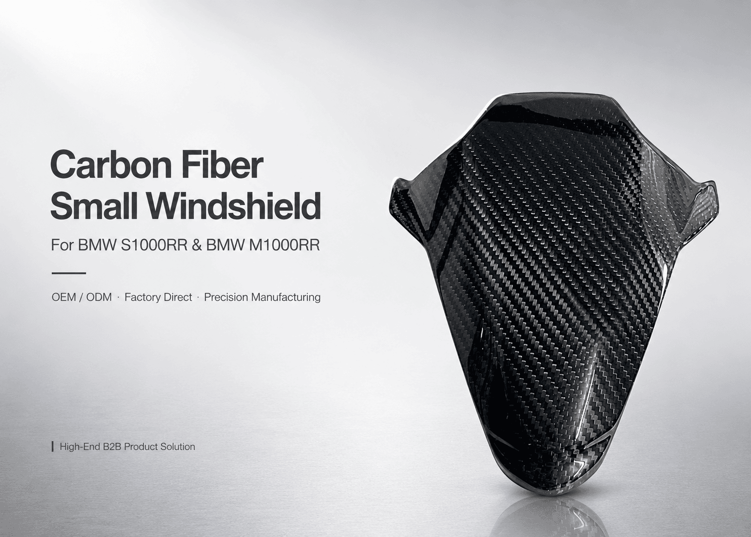 carbon fiber small windshield for bmw s1000rr 1