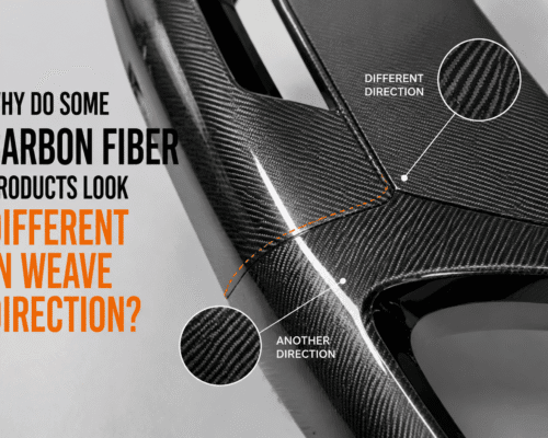 Why Carbon Fiber Parts Don’t Always Have Perfectly Consistent Weave Patterns