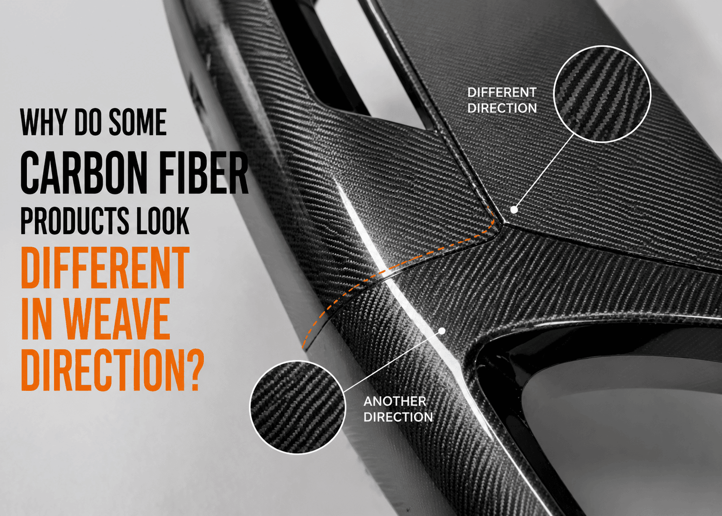 carbon fiber weave direction 1