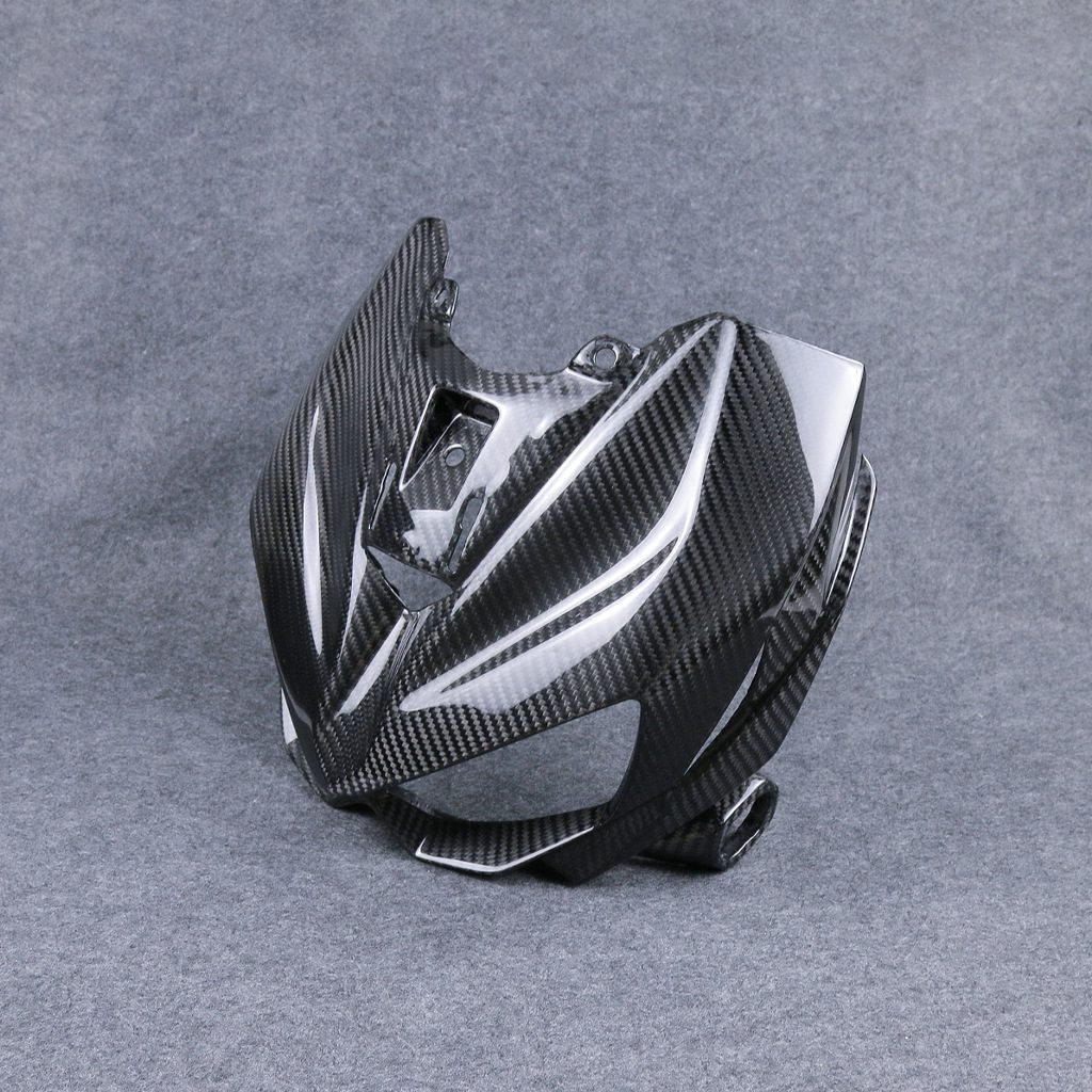 Precision-Fit Dry Carbon Fiber Front Fairing for Kawasaki Z1000 2014+ - Image 2