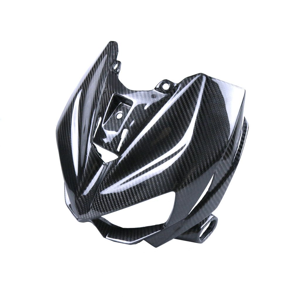 Precision-Fit Dry Carbon Fiber Front Fairing for Kawasaki Z1000 2014+ - Image 6