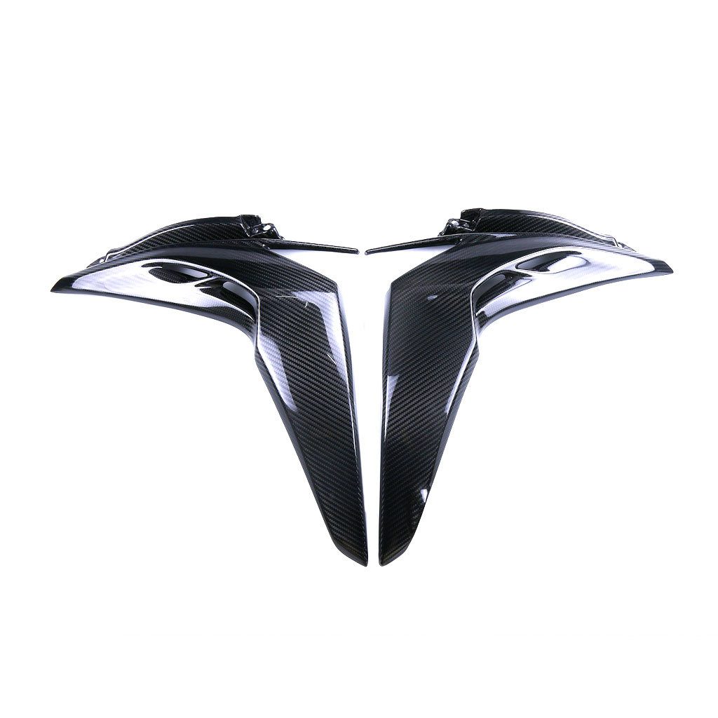 kawasaki z1000 dry carbon fiber side fairings 1