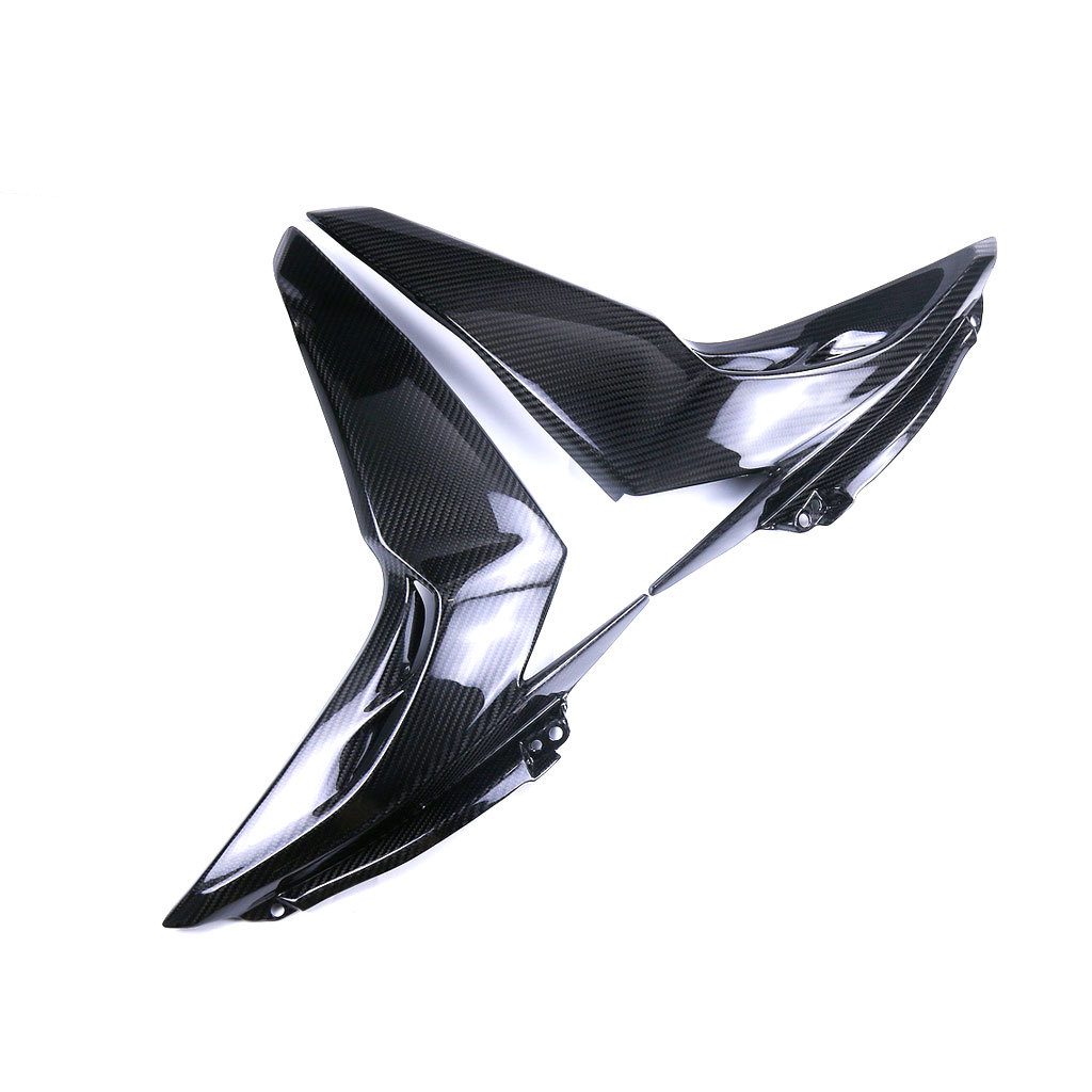 kawasaki z1000 dry carbon fiber side fairings 3