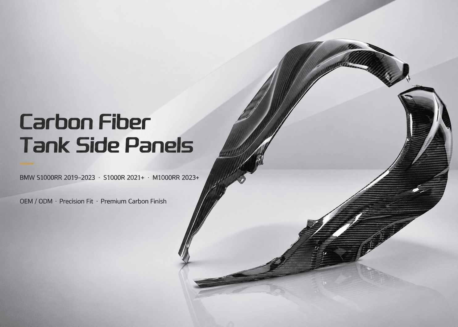 s1000rr carbon fiber tank side panels 8