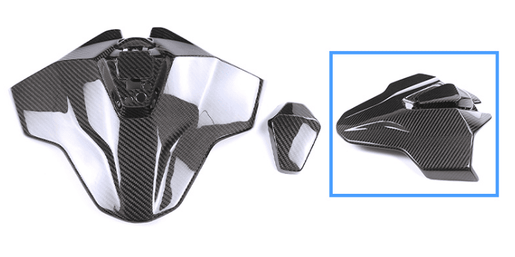 bmw s1000rr carbon fiber rear seat cowl 5