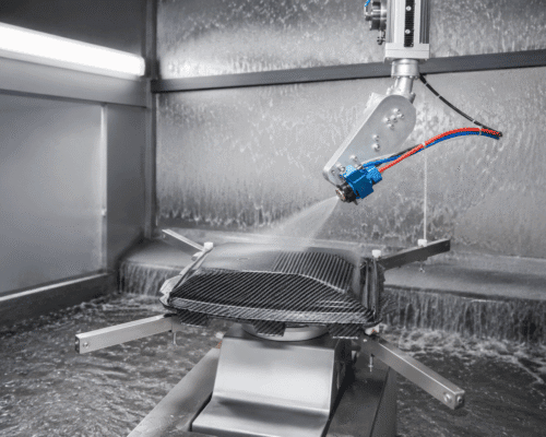 Robotic Spray Painting for Carbon Fiber Parts: Consistency in Batch Production