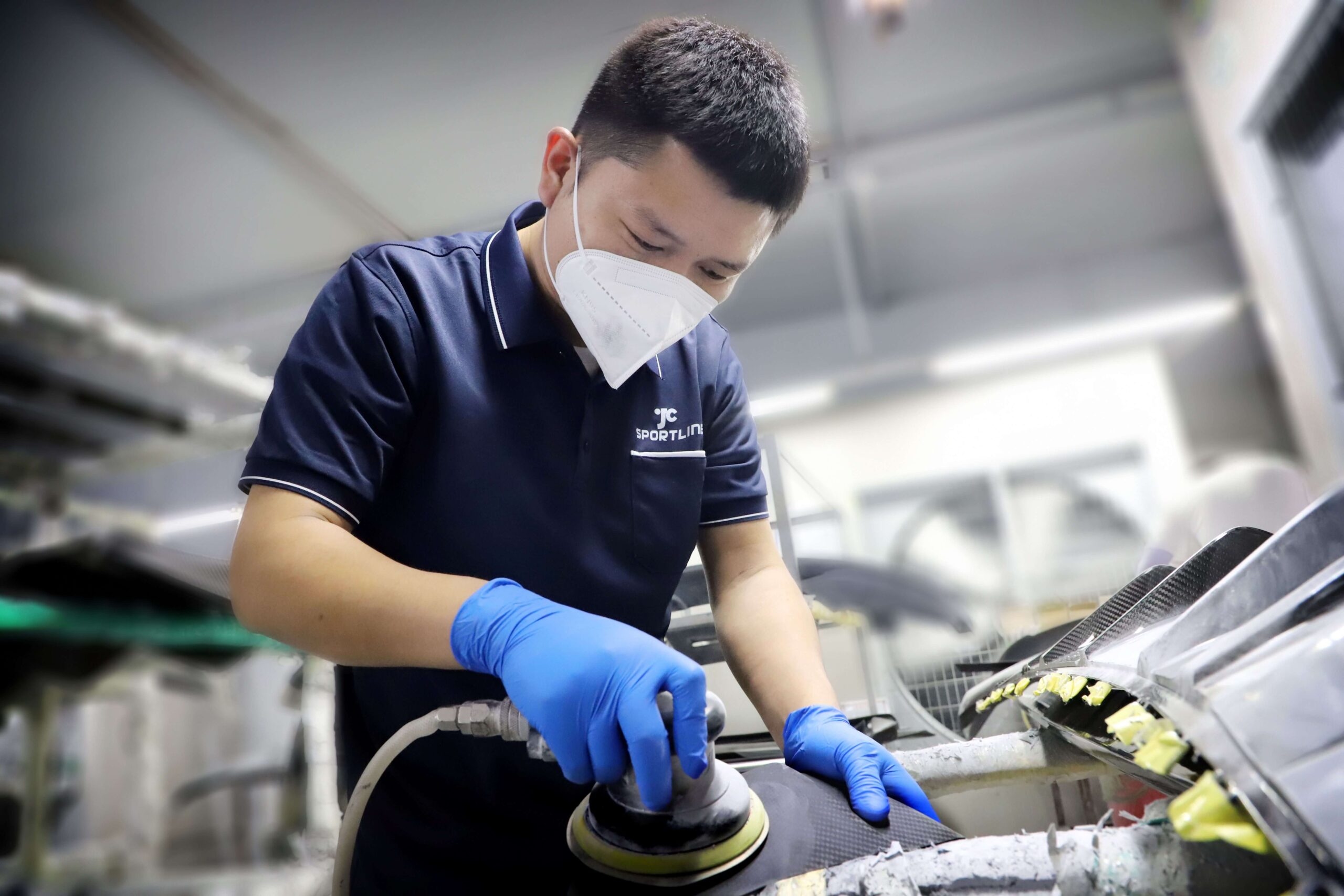Carbon Fiber Surface Finishing
