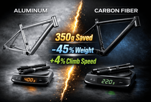 Aluminum vs. Carbon Fiber