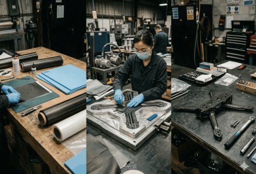 Carbon Fiber Drone Parts Are