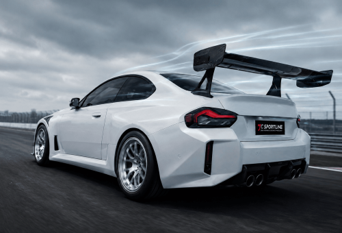 Custom Carbon Fiber Rear Wing banner