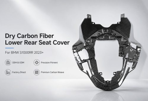 bmw s1000rr carbon fiber lower rear seat cover