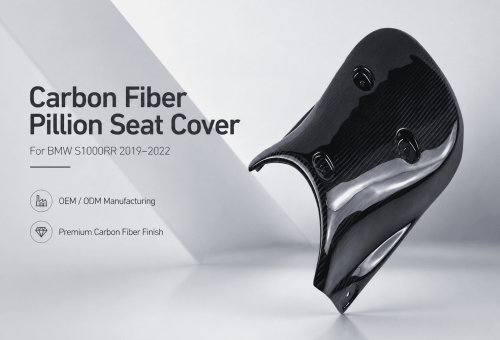 bmw s1000rr carbon fiber pillion seat cover 6