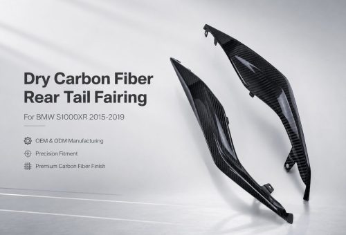 bmw s1000xr dry carbon fiber rear tail fairing