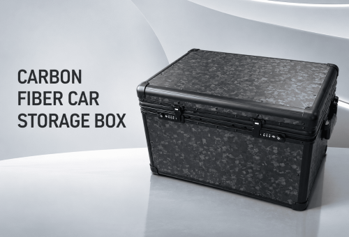 carbon fiber car storage box