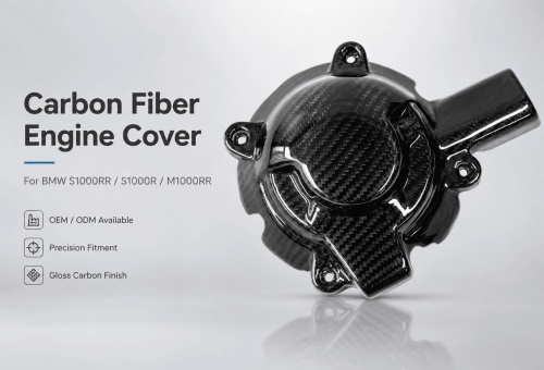 carbon fiber engine cover for bmw s1000rr 6