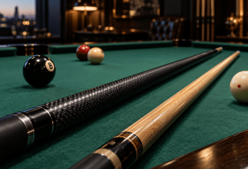 carbon fiber vs wood pool cue