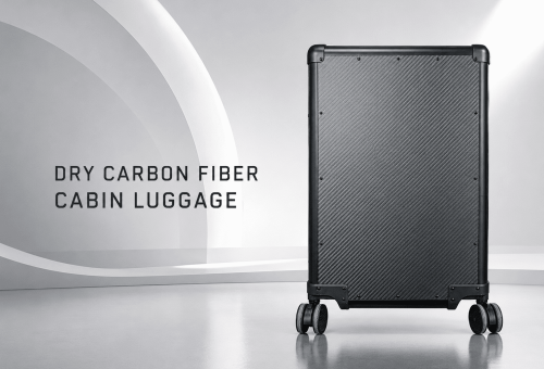 dry carbon fiber cabin luggage