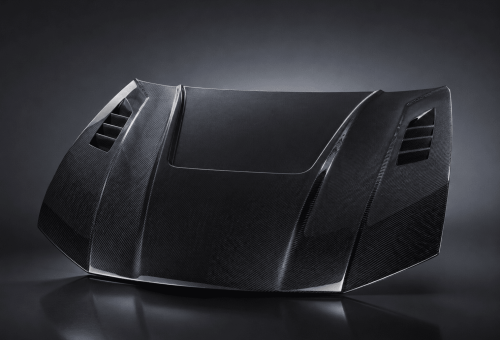 dry carbon fiber hood product-1