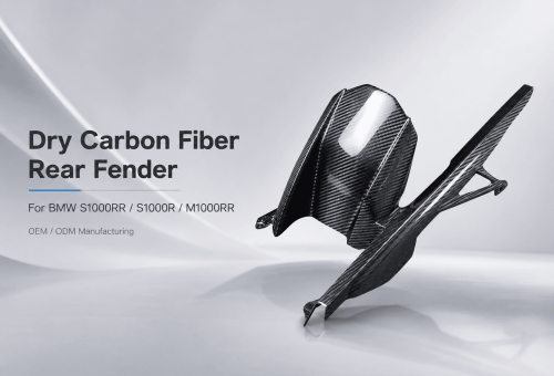 dry carbon fiber rear fender for bmw 5