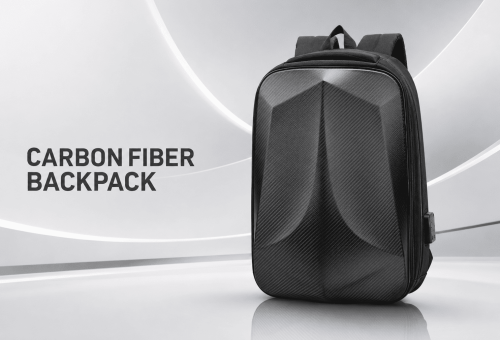 durable 3k twill matte carbon fiber backpack 6