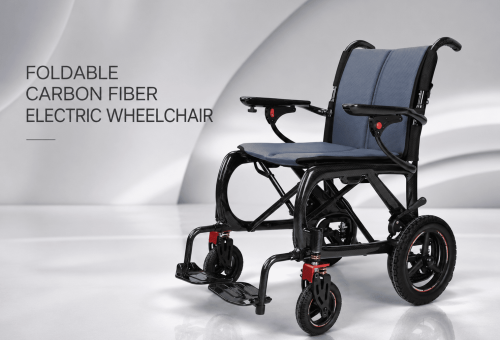 foldable carbon fiber electric wheelchair 4