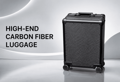 high-end carbon fiber luggage
