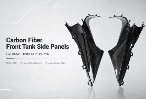 high-quality bmw carbon fiber front tank side panels 4