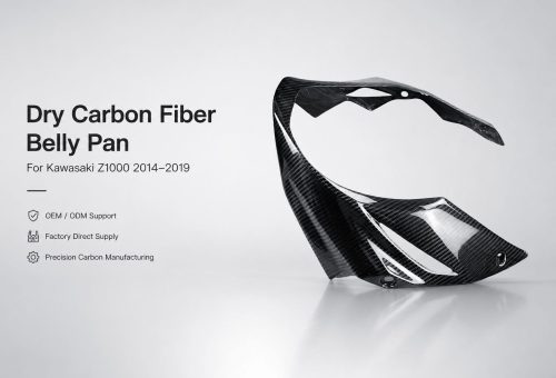 kawasaki z1000 carbon fiber belly pan