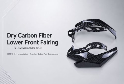 kawasaki z1000 carbon lower front fairing