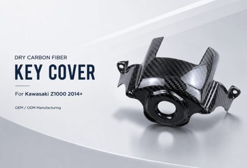 kawasaki z1000 dry carbon fiber key cover