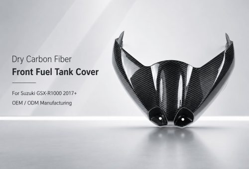 suzuki gsx-r1000 carbon fiber front fuel tank cover 6