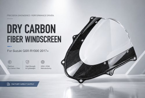 suzuki gsx-r1000 carbon fiber windscreen 6