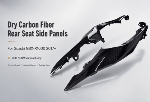 suzuki gsx-r1000 carbon rear seat side panels 6