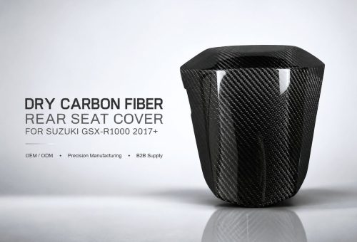 suzuki gsx-r1000 dry carbon fiber rear seat cover 6