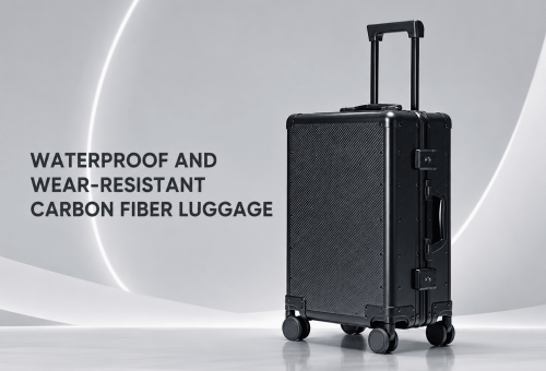 waterproof and wear-resistant carbon fiber luggage
