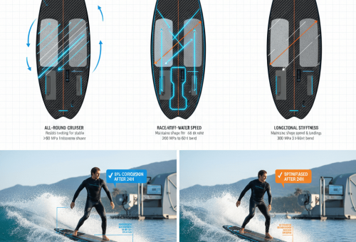 How Carbon Fiber Lay-Up Changes Electric Surfboard Performance